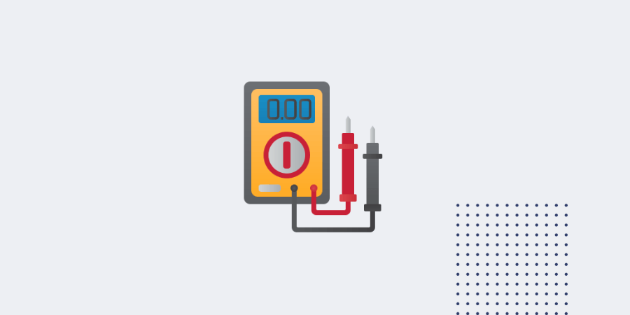 Medición de parámetros eléctricos con el multímetro V I R
