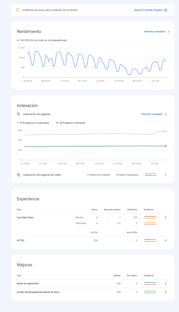 search console